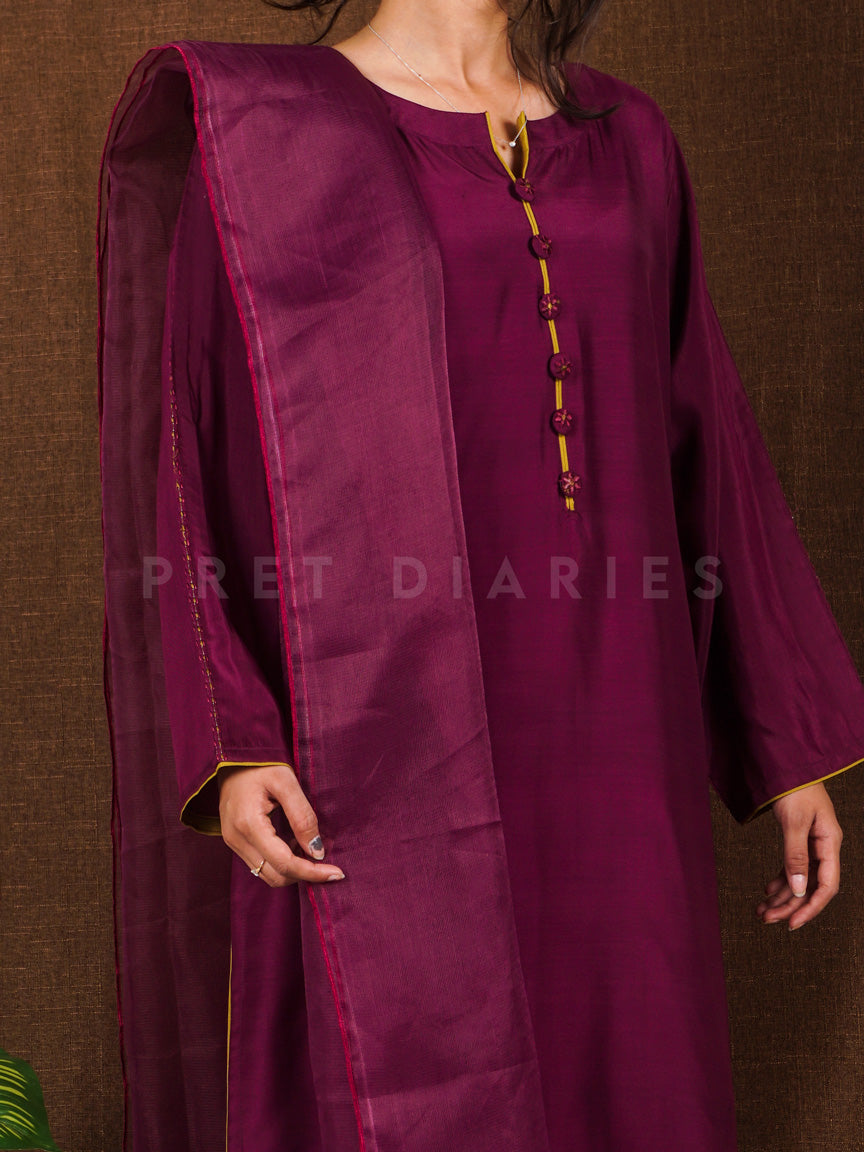 Purple Viscose 3 pc - 54861