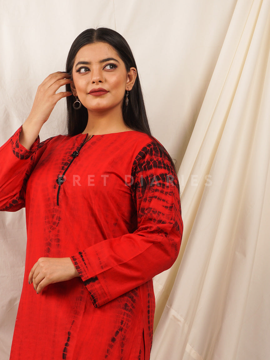 Red Tye and Dye 2 pc - 54103