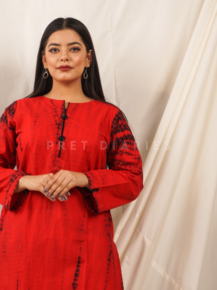 Red Tye and Dye 2 pc - 54103