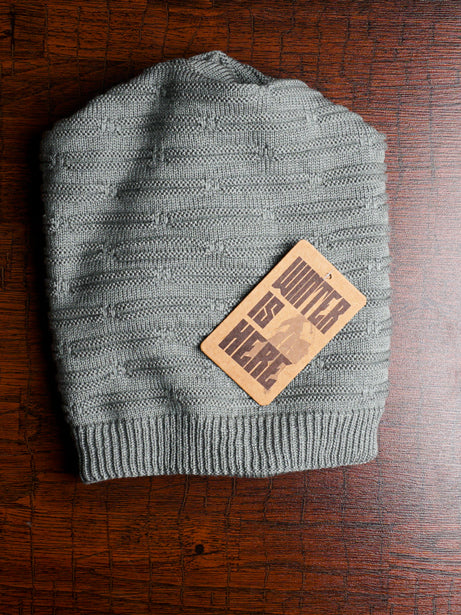 Warm Chunky Soft Stretch Cable Knit Beanie