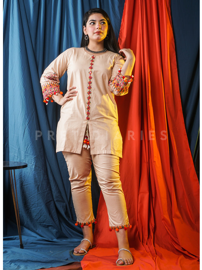 Skin Embroidered 2 pc - 54621