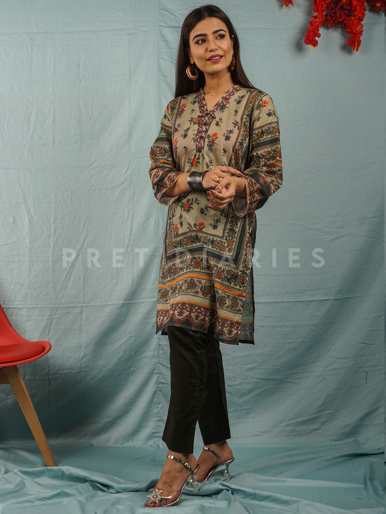Skin Lawn Printed 2 pc - 54612