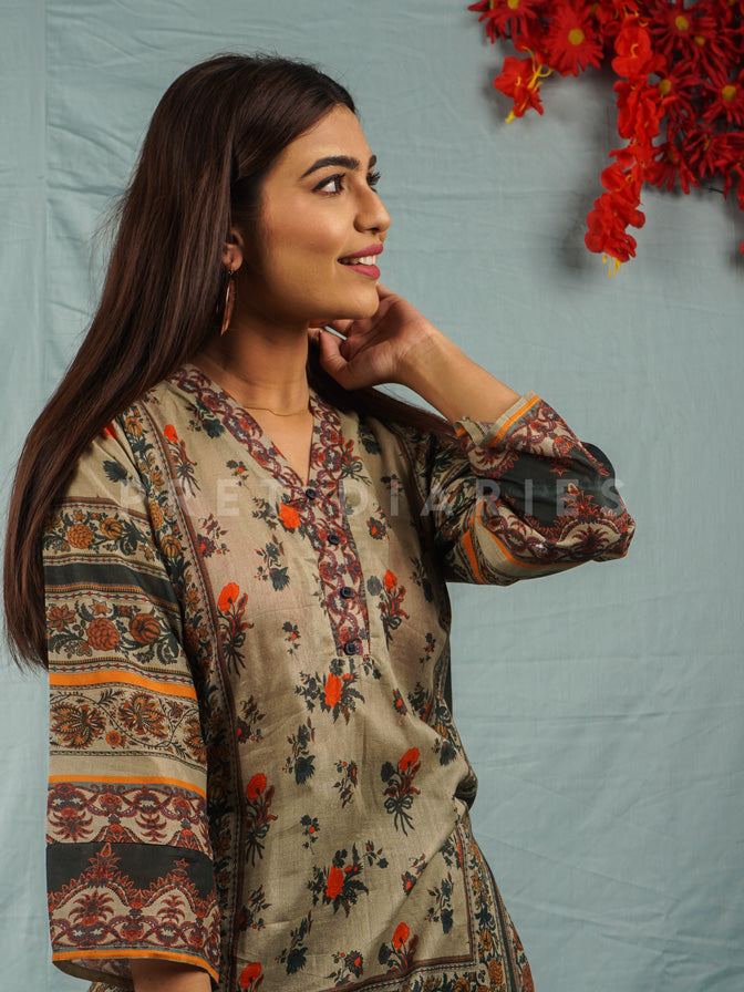 Skin Lawn Printed 2 pc - 54612