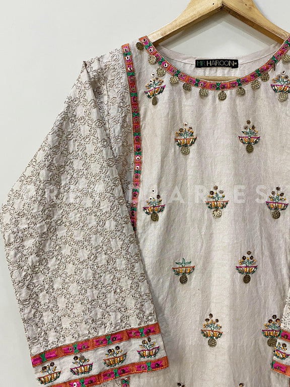 Skin Handwork Kurta - 53026