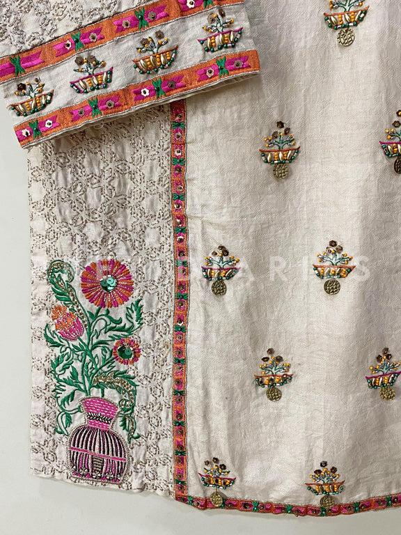 Skin Handwork Kurta - 53026