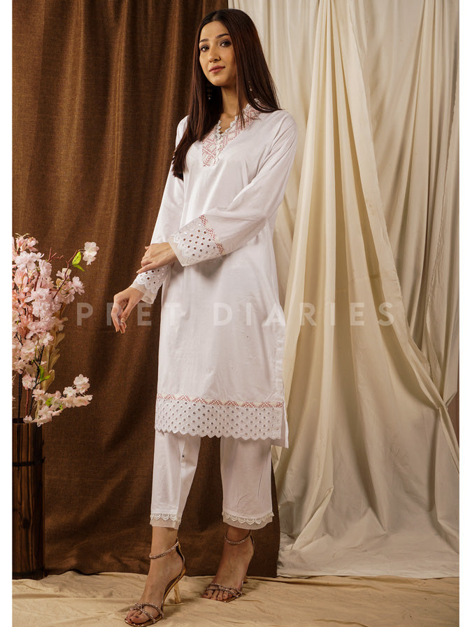 White Basic 2 pc - 54692