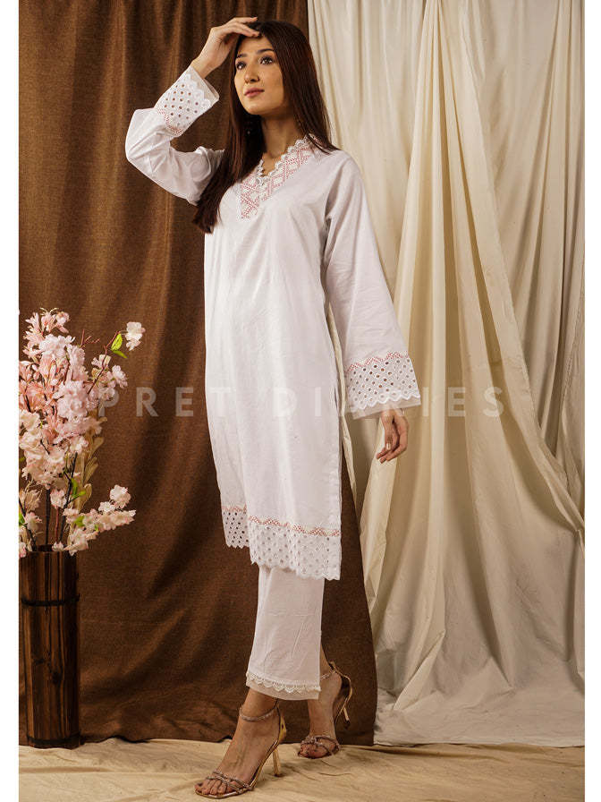 White Basic 2 pc - 54692