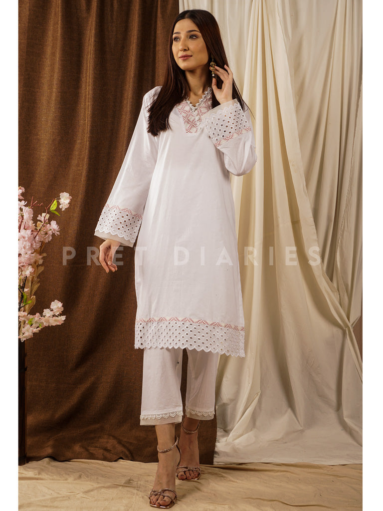 White Basic 2 pc - 54692