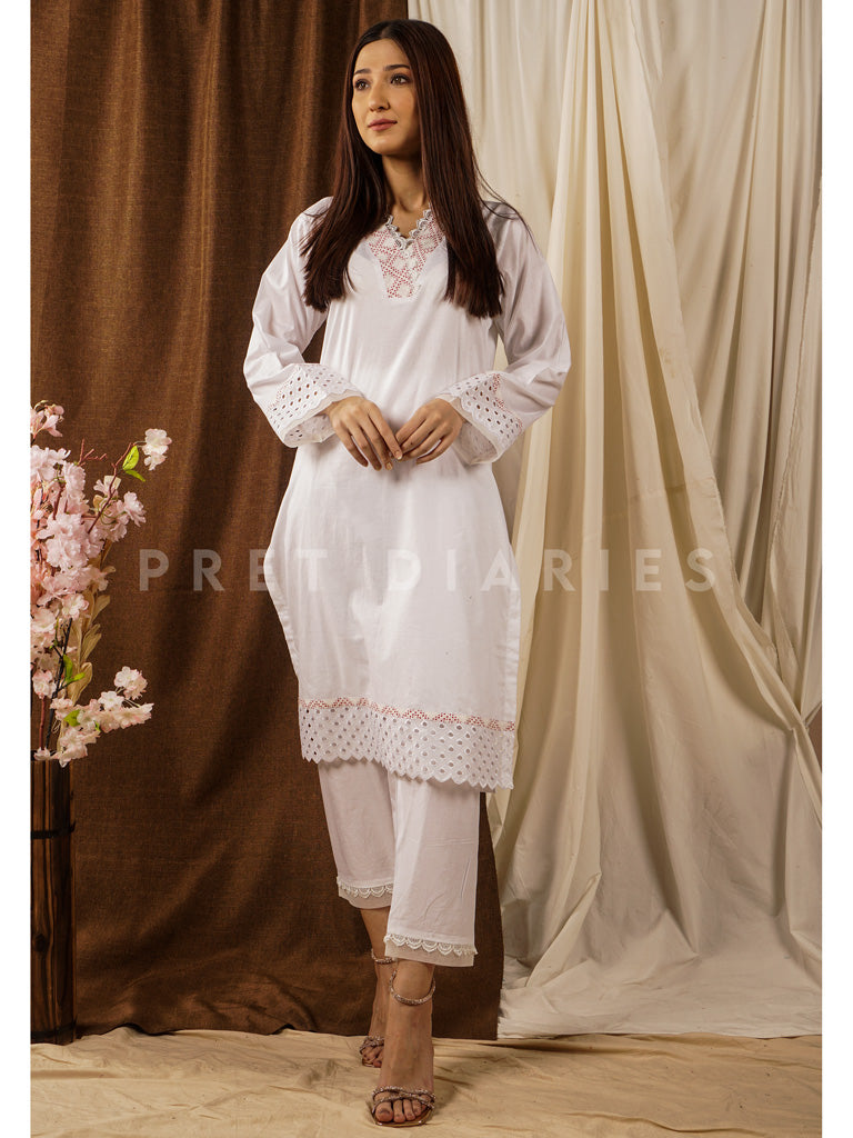 White Basic 2 pc - 54692