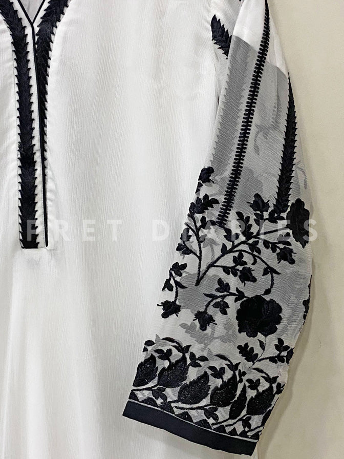 White Chiffon 3 pc - 53034